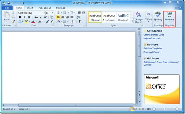 microsoft word starter 2010 free download for mac